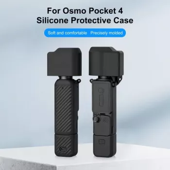 PULUZ 4-in-1 ochranná sada pre DJI Osmo Pocket 4 - čierna (PU1109B)