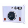 LOVEINSTANT silikónové ochranné puzdro pre Fujifilm Instax Mini Evo - fialová