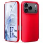 3mk Hardy Mellow puzdro pre Apple iPhone 17 Pro / 18 Pro červené
