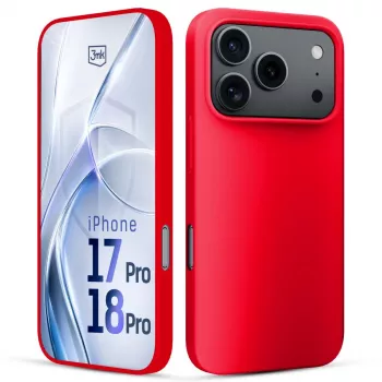 3mk Hardy Mellow puzdro pre Apple iPhone 17 Pro / 18 Pro červené