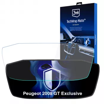 3MK PROTECTION TechWrap matná ochranná fólia pre prístrojový panel Peugeot 2008 GT Exclusive