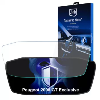 3MK PROTECTION TechWrap matná ochranná fólia pre prístrojový panel Peugeot 2008 GT Exclusive