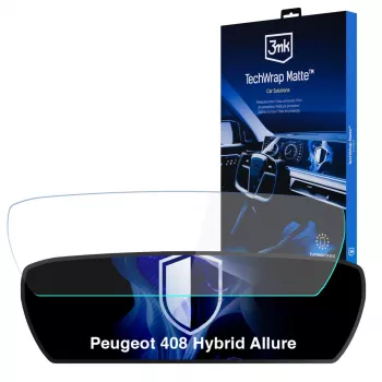 3MK PROTECTION Peugeot 408 Hybrid Allure - 3mk TechWrap matná ochranná fólia displeja pre prístrojový panel