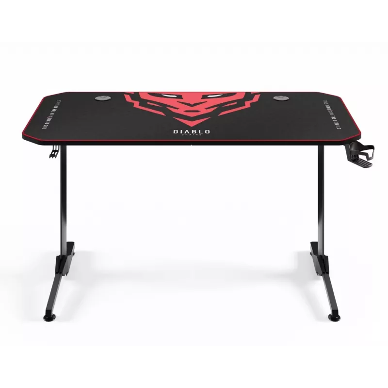 Diablo X-Mate 1400 herný stôl 140 cm x 60 cm čierny