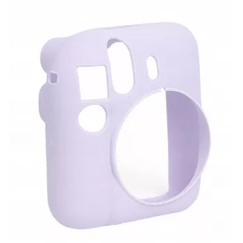 LOVEINSTANT silikónové ochranné puzdro pre Fujifilm Instax Mini 12 – fialové