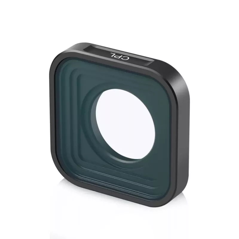 PULUZ CPL cirkulárny polarizačný filter pre GoPro Hero 12/11/11 Mini/10/9 čierny - PU924