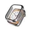 Crong Hybrid Watch Case s tvrdeným sklom pre Apple Watch 40mm - Starlight
