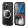 Crong Seal Cover vodotesné puzdro IP68 pre iPhone 16 Pro (čierna)
