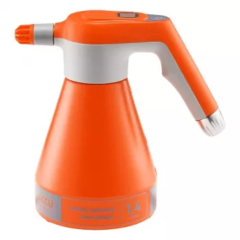 KWAZAR ACCU 1,4 L akumulátorový záhradný postrekovač – nabíjateľný, nastaviteľná mosadzná tryska, 2,5 bar, ergonomický