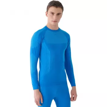 Pánske termoaktívne tričko 4F M165 modré 4FWAW24USEAM165 33S S/M