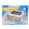LEAN TOYS 3D puzzle futbalový štadión Santiago Bernabeu Real Madrid 101 dielov