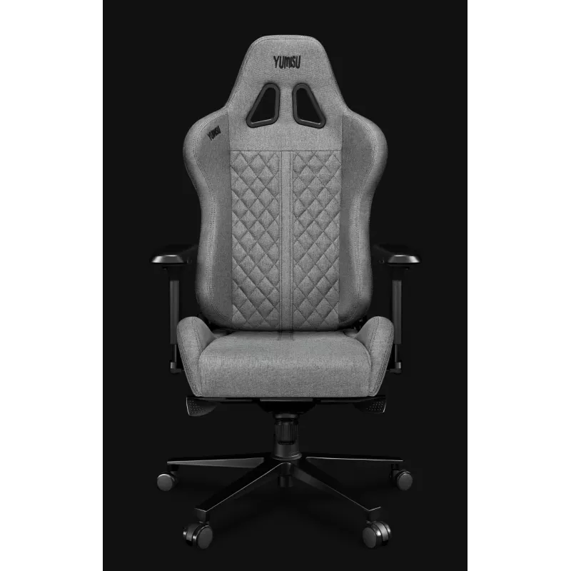 YUMISU 2050 kancelárska stolička, látkové čalúnenie, Cloud/Black (Y-2050-LB-M)