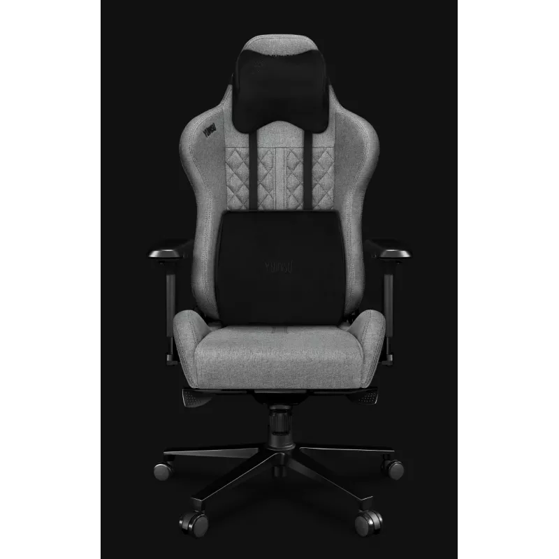 YUMISU 2050 kancelárska stolička, látkové čalúnenie, Cloud/Black (Y-2050-LB-M)