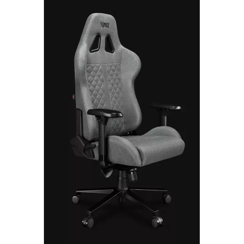 YUMISU 2050 kancelárska stolička, látkové čalúnenie, Cloud/Black (Y-2050-LB-M)