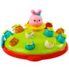 LEAN TOYS arkádová hra kladivko na mrkvy s poskakujúcim zajacom