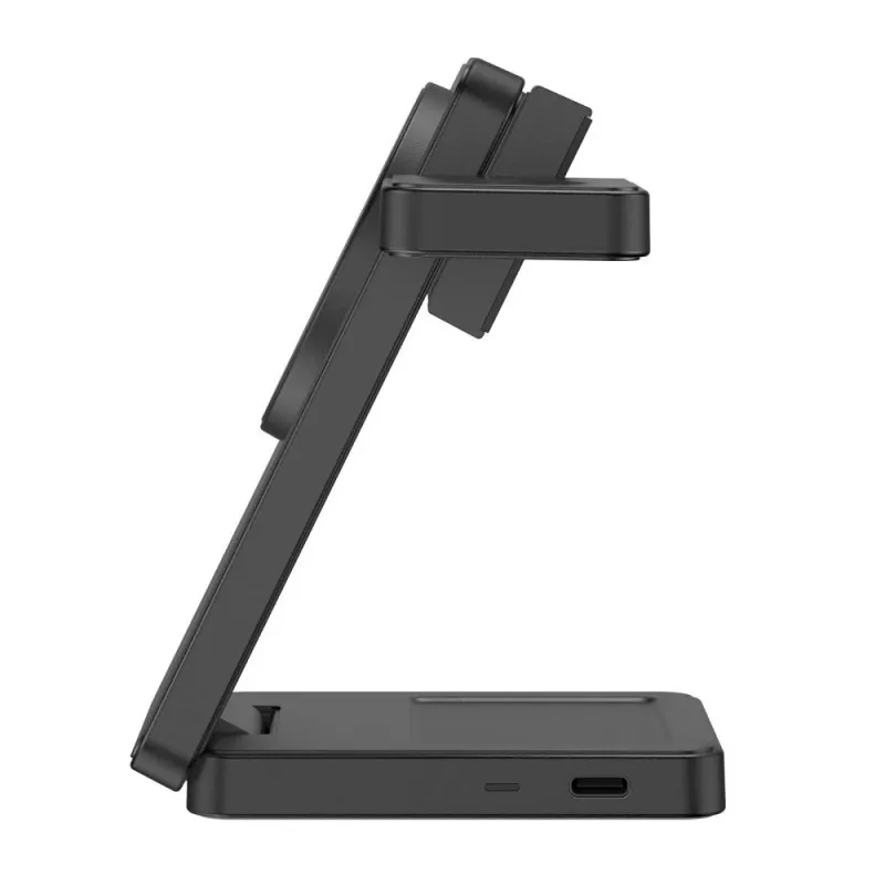 TECH-PROTECT A56 3-in-1 magnetická MagSafe bezdrôtová nabíjačka 25W Qi2.2 čierna
