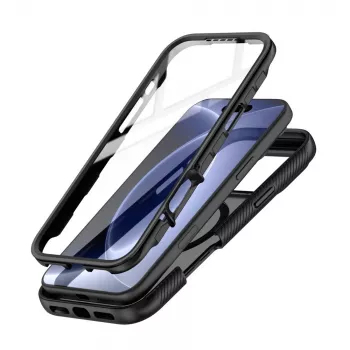 Tech-Protect Defense MagSafe puzdro pre iPhone 17 Pro / 18 Pro matná čierna