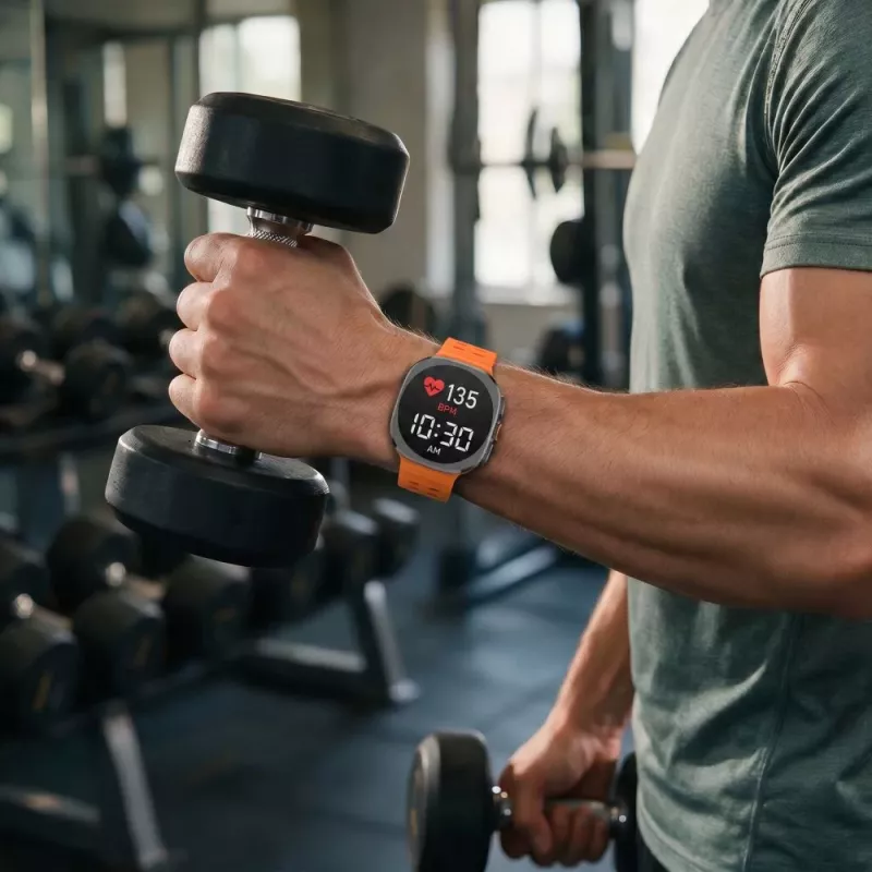 Tech-Protect Iconband Pro náramok pre Samsung Galaxy Watch Ultra 1/2 47mm oranžový
