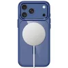 Tech-Protect Magmat MagSafe priehľadné puzdro pre iPhone 17 Pro Max / 18 Pro Max - Deep Blue