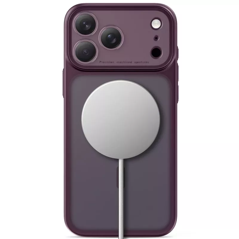 TECH-PROTECT MagPrime MagSafe puzdro pre iPhone 17 Pro Max / 18 Pro Max - matná tmavá čerešňová