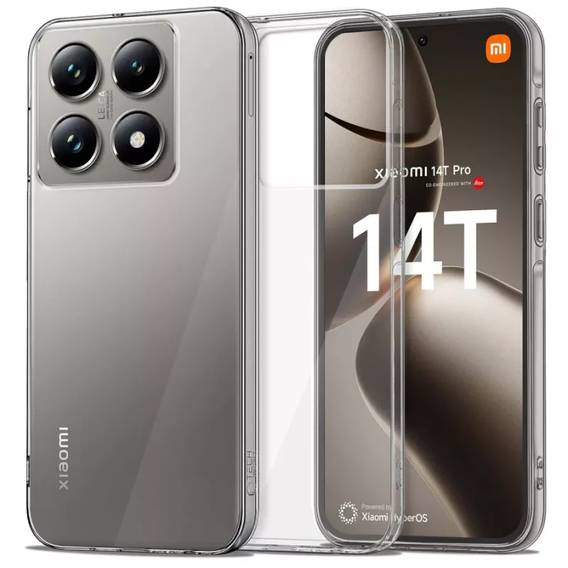 Tech-Protect Flexair Hybrid puzdro pre Xiaomi 14T - priehľadné