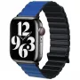 Beline Magnetic Pro náramok pre Apple Watch 38/40/41mm čierny/modrý