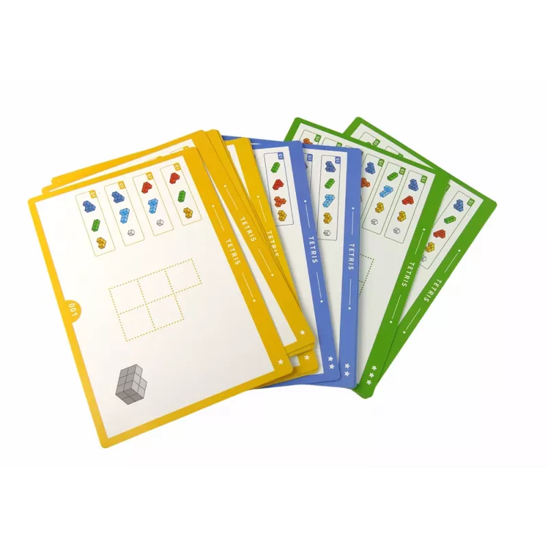 LEAN TOYS Magic Magnetic Cube 7 Elements - magnetické 3D puzzle, 7 dielov, viacfarebné, vzdelávacia hračka od 6 rokov