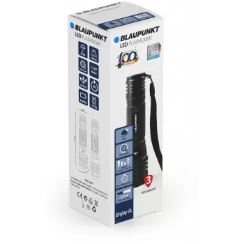 Blaupunkt BT-FL8060 LED baterka so zoomom, 300 lm (BLAUPUNKTBT-FL8060)