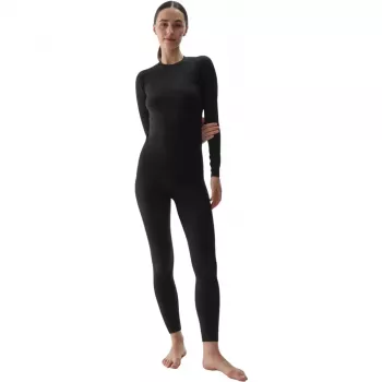 Termoaktívne dámske tričko 4F F176 Deep Black Allover veľkosť M/L