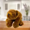 LEAN TOYS plyšová hračka hnedý medveď plyšová hračka 28cm