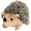 LEAN TOYS plyšový ježko maskot plyšová hračka hnedý 17,5 cm