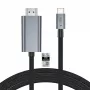 TECH-PROTECT ULTRABOOST kábel USB-C na HDMI 2.1 8K 60Hz 200cm železnosivá