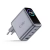 TECH-PROTECT POWERVISION NC140W-GaN 4-port nabíjačka PD 140W / QC3.0 tmavosivá