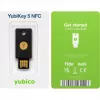 YubiKey 5 NFC bezpečnostný kľúč, balenie 2 ks (čierna/zlatá, USB-A & NFC)