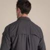 Craghoppers NosiLife Adventure LS košeľa III - Black Pepper - XXL