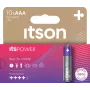 ITSON LR03IPO/10HH alkalické batérie AAA balenie 10 ks | 1,5V LR03 MN2400 dlhá životnosť, nevytekajúce, bez ortuti