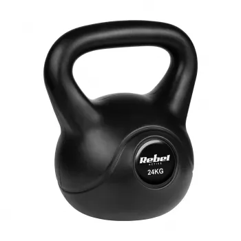 REBEL ACTIVE bitúmenový kettlebell 24 kg