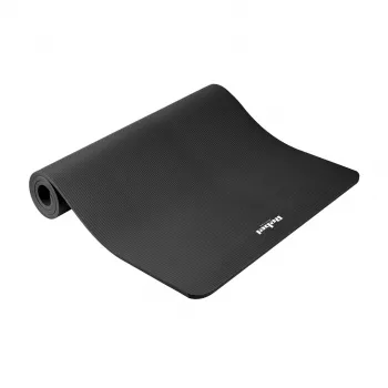 REBEL ACTIVE NBR tréningová podložka 190x100x1,5 cm čierna - joga, pilates, fitness