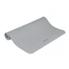 REBEL ACTIVE TPE tréningová podložka 200x115x1 cm sivá - joga, pilates, fitness