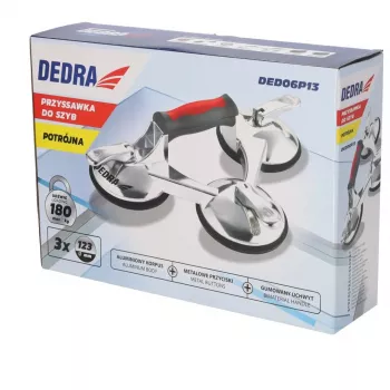 DEDRA DED06P13 zdvíhač na sklo 40 kg jedna prísavka 118 mm