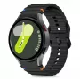 Tech-Protect Silicone Sport silikónový športový remienok pre Samsung Galaxy Watch4/5/5 Pro/6/7/FE, čierny