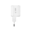 TECH-PROTECT NCA100W-GAN-AVS 3-portová GaN nabíjačka PD 3.2 100W / QC3.0 biela