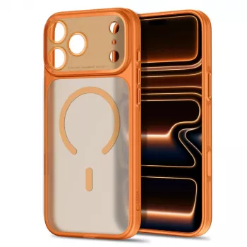TECH-PROTECT MagPrime MagSafe CC iPhone 17 Pro / 18 Pro matná Cosmic Orange