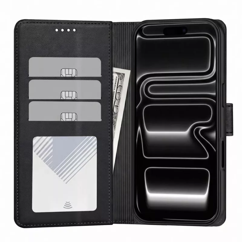 Tech-Protect MagSafe peňaženka pre iPhone 17 Pro Max / 18 Pro Max, matná čierna