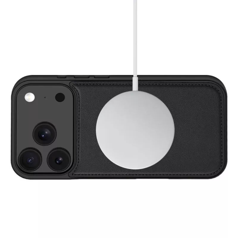 Tech-Protect MagSafe peňaženka pre iPhone 17 Pro Max / 18 Pro Max, matná čierna