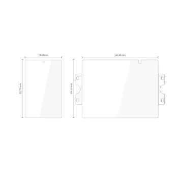 TECH-PROTECT Easy Set Fit+ 4-in-1 ochranná sada pre Samsung Galaxy Z Fold 8 – transparentná (fólia a sklo)
