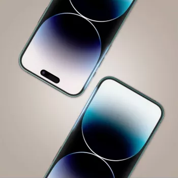 Tech-Protect Glass Fit+ tvrdené sklo ochrana displeja pre Apple iPhone 13/13 Pro/14/16e/17e, čierny rám, balenie 2 ks