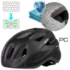 Vayox Kask Active matne čierna cyklistická prilba s LED M