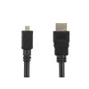 Accura HDMI na Micro-HDMI kábel 1,8m 4K High-Speed s Ethernet čierny