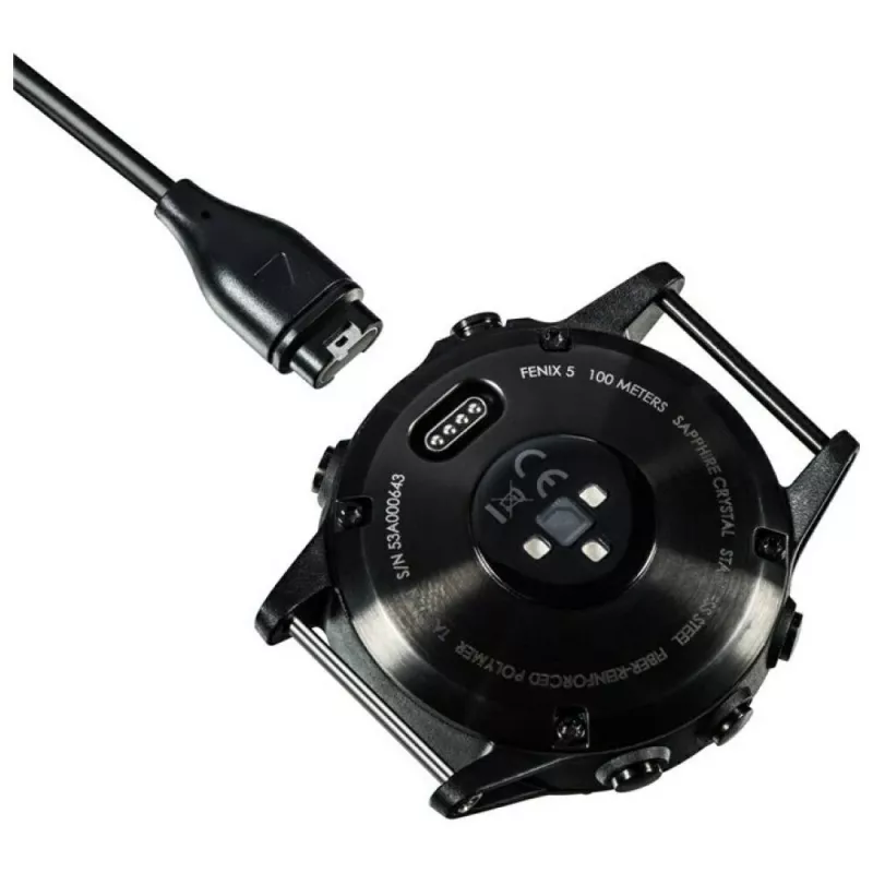 Beline USB-A nabíjací kábel pre Garmin smart hodinky 1m čierny